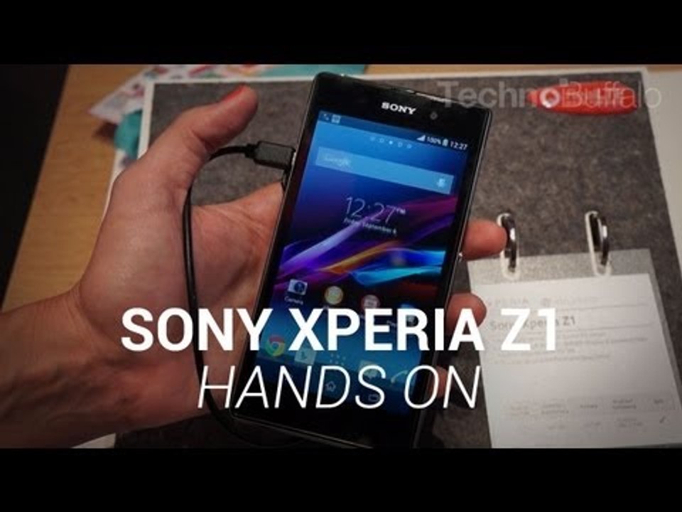 Sony Xperia Z1 Hands-On