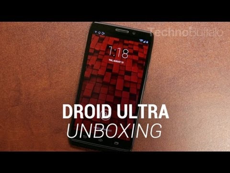 Motorola DROID ULTRA Unboxing