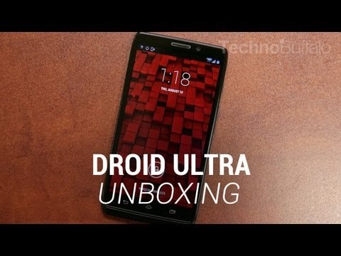 Motorola DROID ULTRA Unboxing