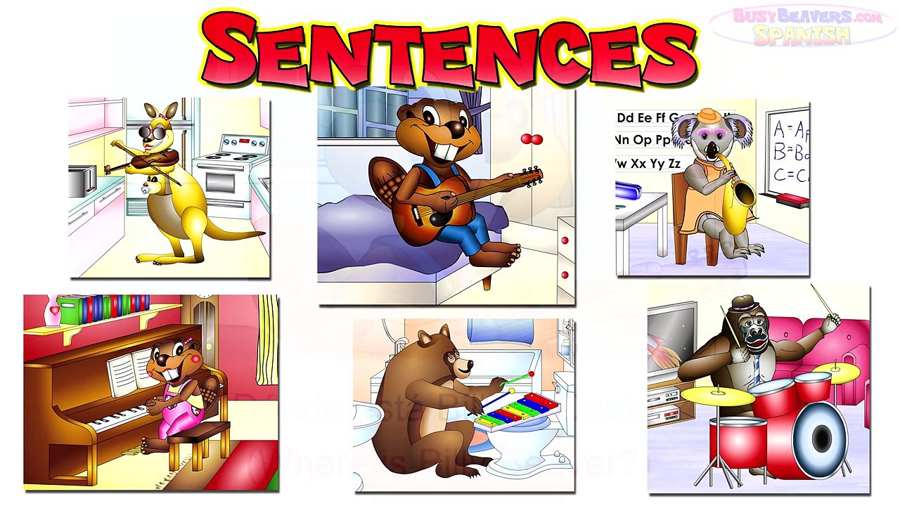 “Playing Instruments” (Spanish Lesson 17) CLIP – Learn the Spanish Words for Guitar, Piano, Violin-T1dgYrXVGKc