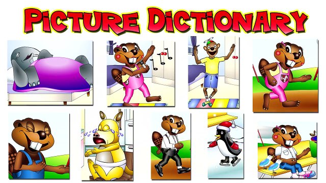 “Simple Actions” (Spanish Lesson 18) CLIP – Spanish Verbs, Learn Español, Easy Teach Kids Children-u2rq11-X920