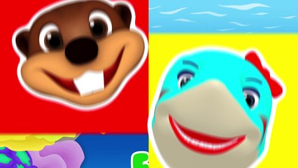 Finger Family Sharks Reggae _ Animal Nursery Rhyme, Song for Babies & Toddlers-cfT8XcFo0qU