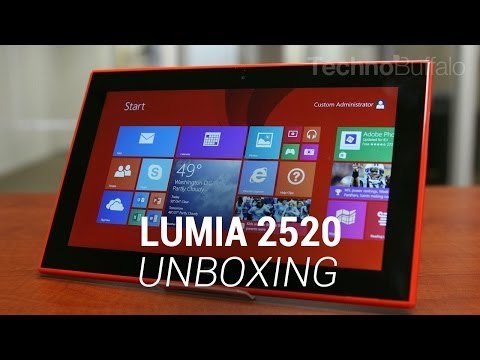 Lumia 2520 Unboxing