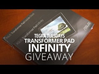 Tegra Tuesday Giveaway: 32GB Transformer Pad Infinity!