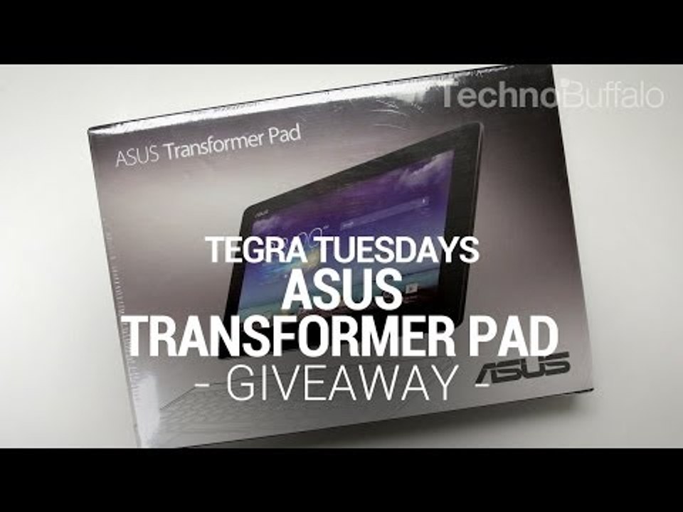 Tegra Tuesday Giveaway: ASUS Transformer Pad