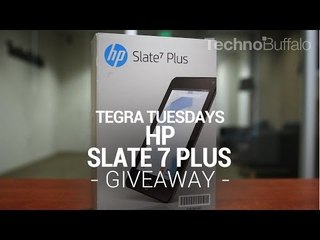 Tegra Tuesday Giveaway: HP Slate 7 Plus Giveaway