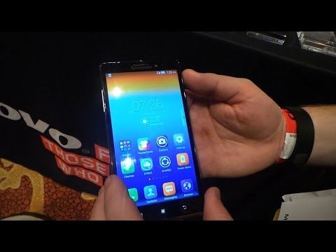 Lenovo Vibe Z Hands On - CES 2014