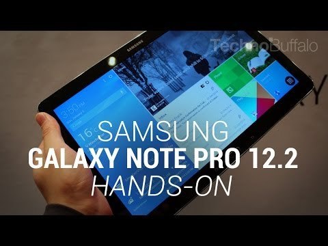 Samsung Galaxy Note Pro 12.2 - Hands On - CES 2014