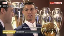 Cristiano Ronaldo Wins BALLON D OR 2016 2017 HD