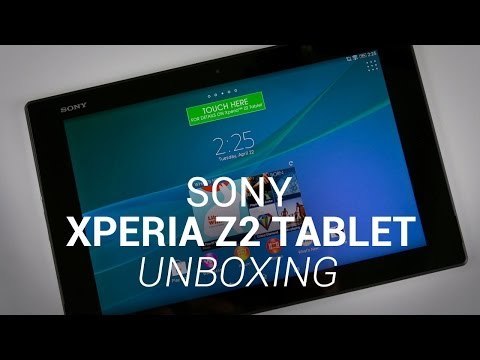 Sony Xperia Z2 Tablet Unboxing