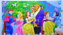 Puzzle Games Disney PRINCESS Clementoni Rompecabezas Snow White Cinderella Aurora Belle Kids Toys