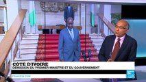 Côte d'Ivoire : démission du Premier ministre et du gouvernement