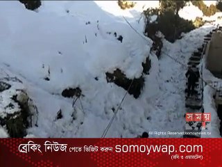 বিভিন্ন দেশে তীব্র শীত ও তুষারপাতে জনজীবন বিপর্যস্ত