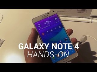 Samsung Galaxy Note 4 Hands-On