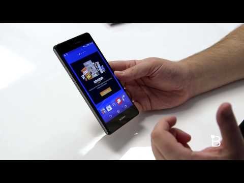 Sony Xperia Z3v Unboxing