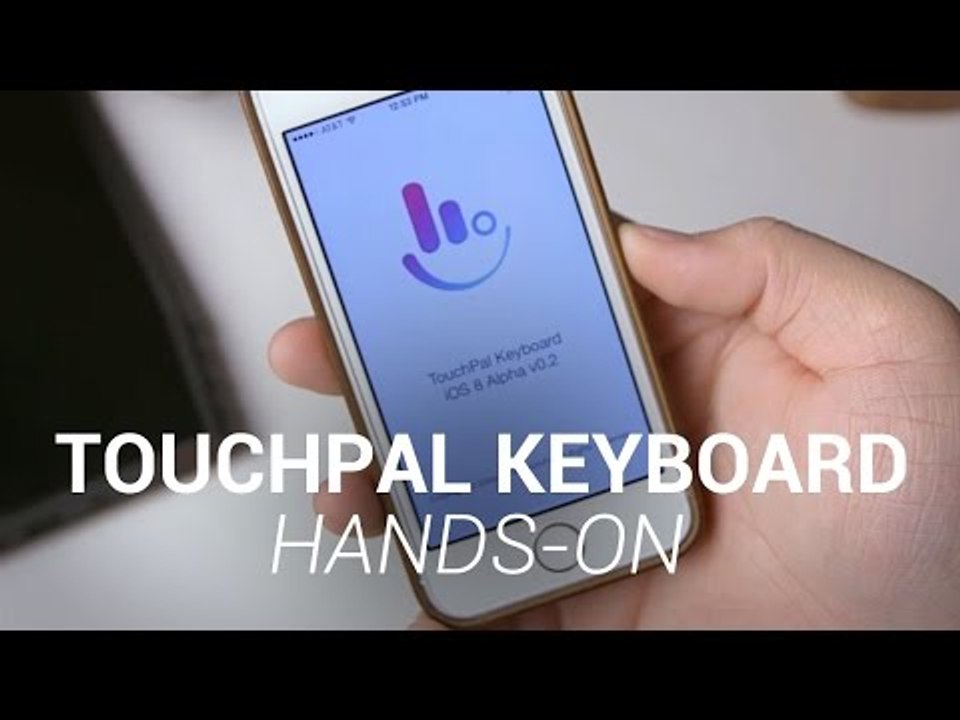 TouchPal Keyboard for iOS 8 Hands-On