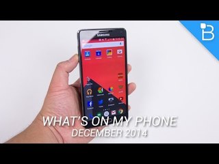 What's On My Android - December 2014 Edition