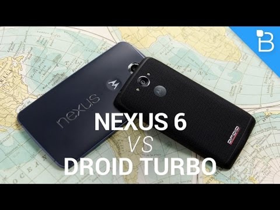 Google Nexus 6 vs Motorola Droid Turbo!