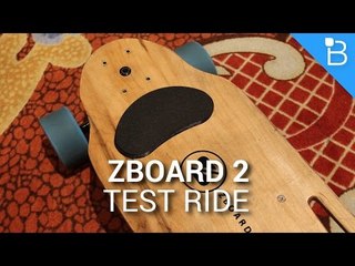 ZBoard 2 Test Ride - Faster, Lighter, Sleeker