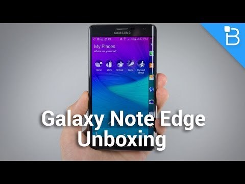 Samsung Galaxy Note Edge Unboxing!