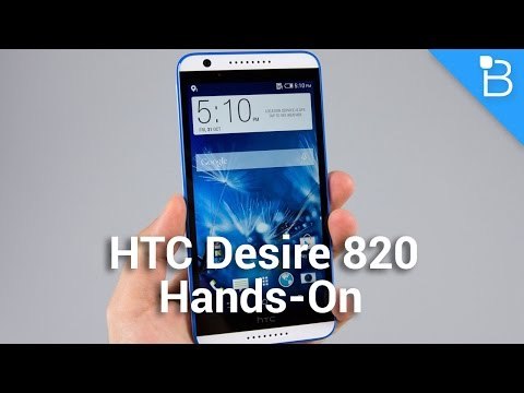 HTC Desire 820 Hands-On