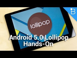 Android 5.0 Lollipop Hands-On