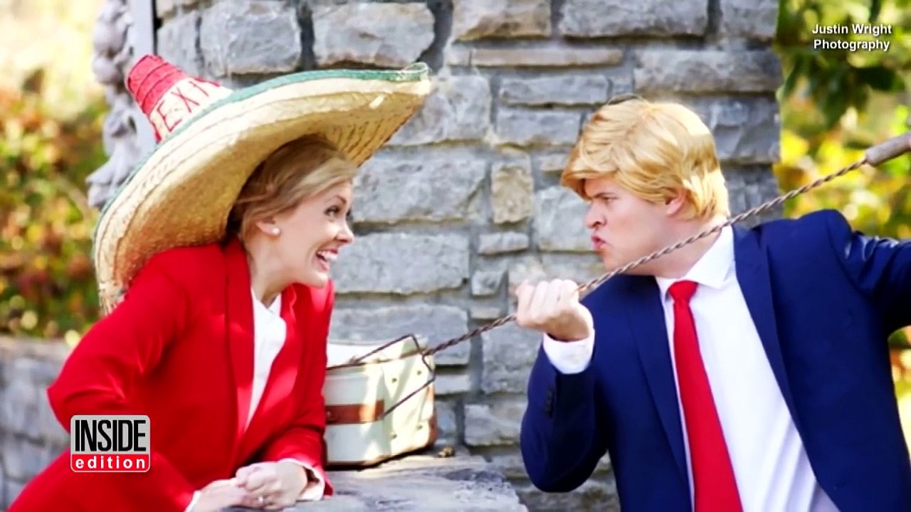 Hillary Clinton And Donald Trump Get Romantic In Hilarious Mock Engagement Shoot-_Esh_mIlUJ0