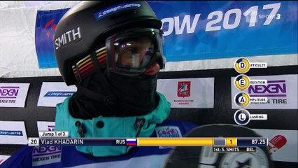 SNOWBOARD - Big Air - Moscou - Khadarin s'impose chez lui