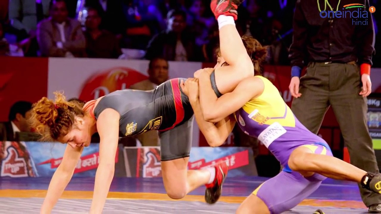 Pro Wrestling League Season 2 - Haryana Hammers beat Mumbai Maharathis _ वनइंडिया हिन्दी-7ocF9Sl7jiw