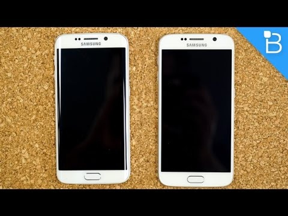 Galaxy S6 vs Galaxy S6 Edge: A battle of screen and glass