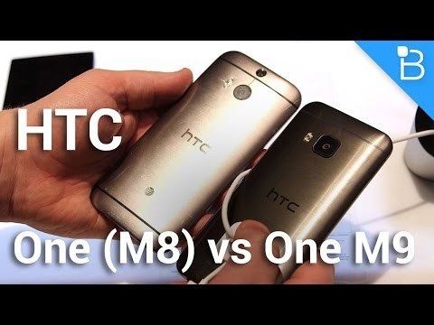 HTC One M9 vs One M8