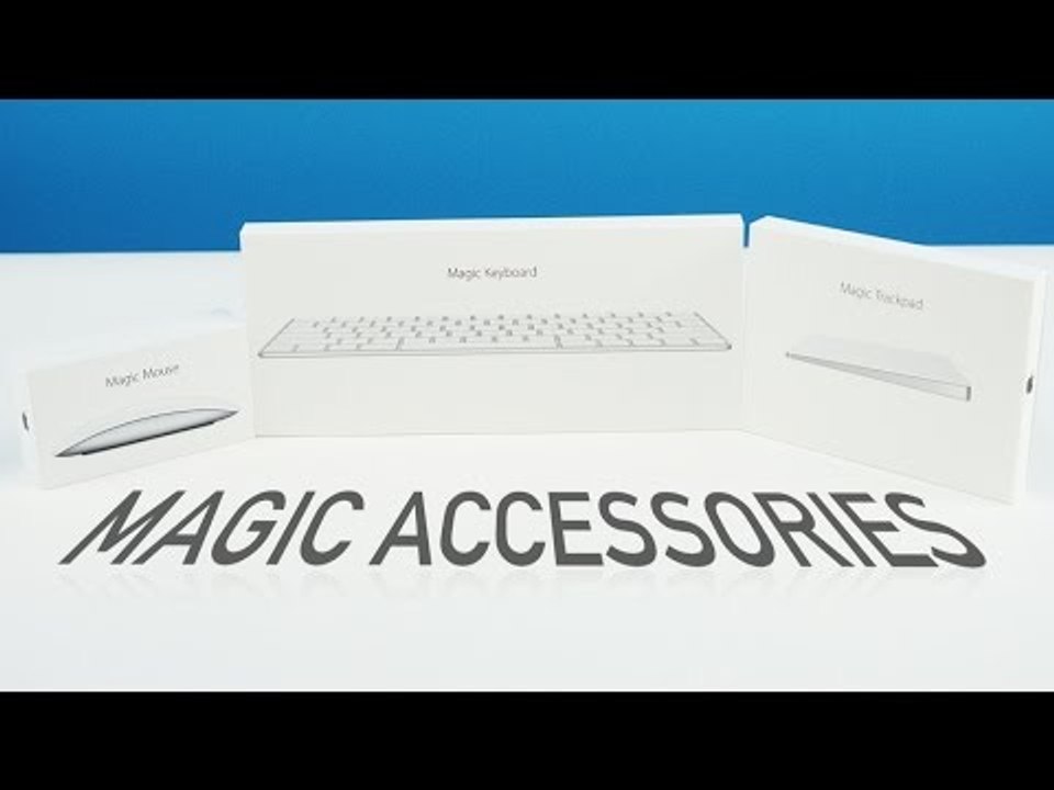 Check out Apple's New Mac Accessories! (Mouse/Keyboard/Trackpad)