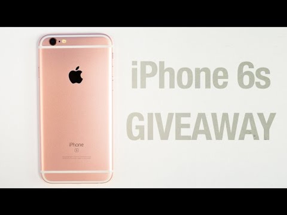 Apple iPhone 6s Giveaway! (64GB, SIM-Free)