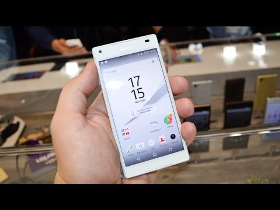 Sony Xperia Z5 Compact Hands-On (IFA 2015)