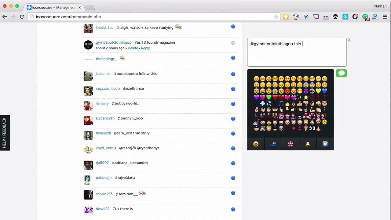 Instagram Domination Iconosquare