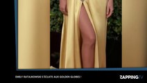 Emily Ratajkowski aux Golden Globes 2017