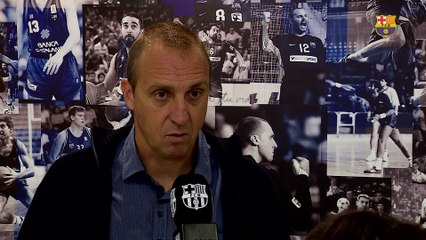 David Barrufet valora el fichaje de Jure Dolenec por el FC Barcelona Lassa