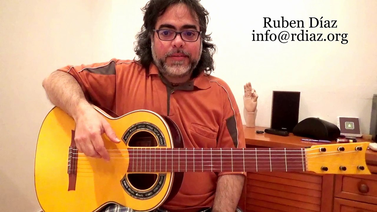 Anecdotes with Paco de Lucia + Tips 1 (Picado, hit in the right place)technique lesson by Ruben Diaz