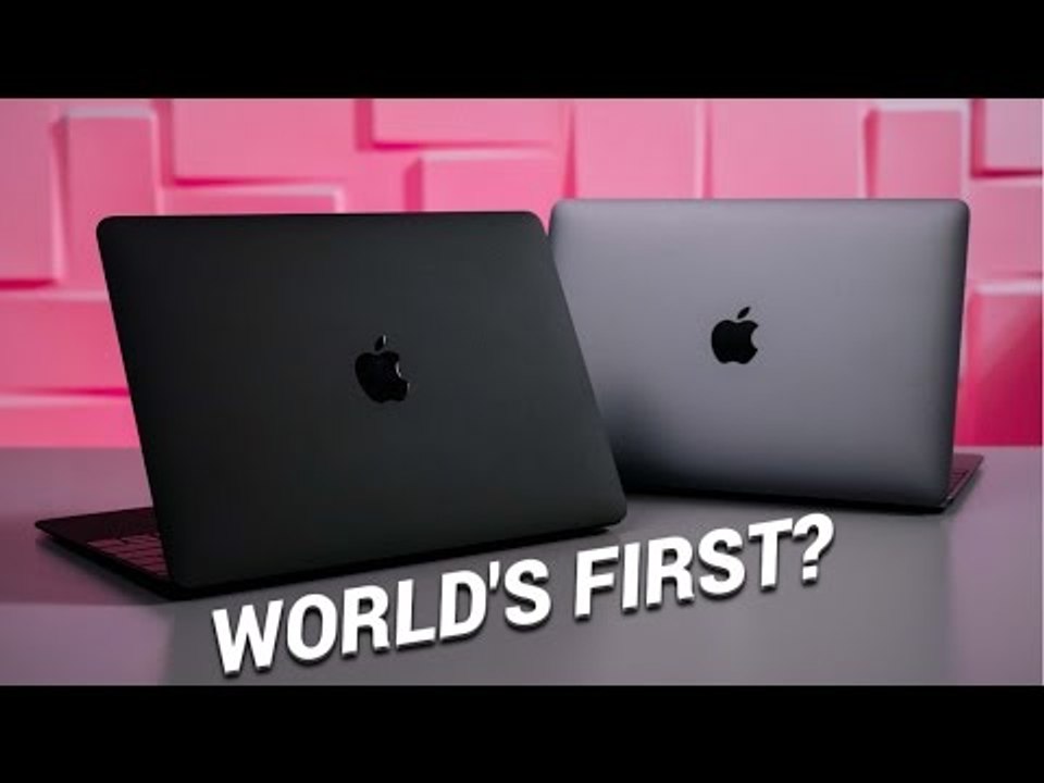Meet the Matte Black MacBook