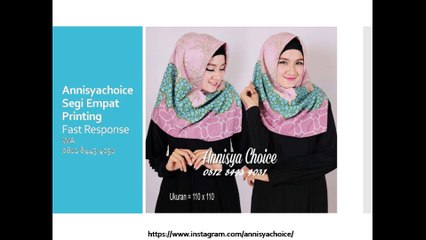 0812 8443 4031,  Distributor  Hijab Printing Annisyachoice
