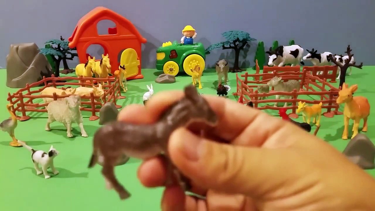 Learning Learn Zoo Farm and Sea Animals Names English To Spanish Compilation Video for Kids Children