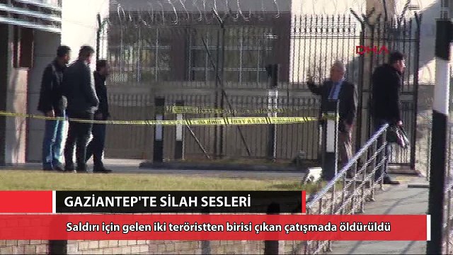 Gaziantep İl Emniyet Müdürlüğüne saldırı