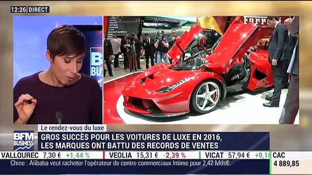 Le rendez-vous du Luxe: Gros succès pour les voitures de luxe en 2016 - 10/01