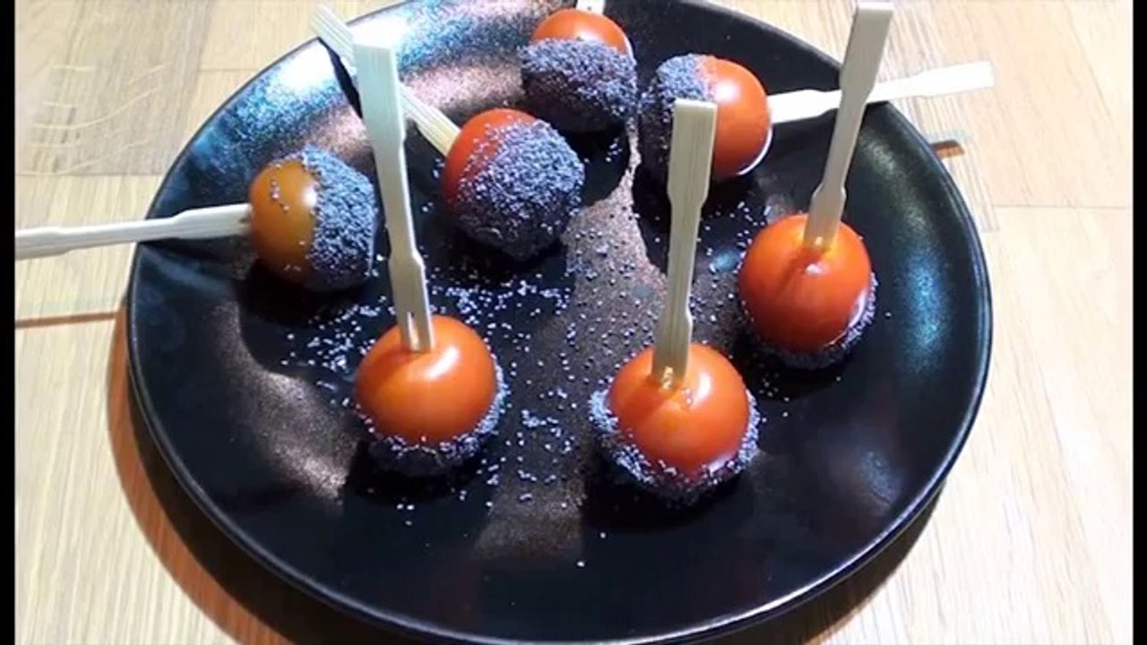 Apero - Tomates cerises graine de pavot - Healthy Meal Recette - Facile et rapide