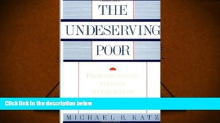 READ book  The Undeserving Poor: From the War on Poverty to the War on Welfare BOOOK ONLINE