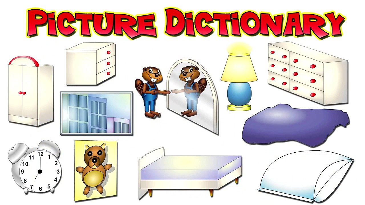 “In the Bedroom” (Korean Lesson 11) CLIP – Learn Korean 한국말 Bedroom Words, Teach Kids, 가정집, 거실,-T0O1ZKW_Zqo