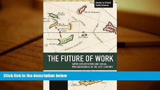 READ THE NEW BOOK  The Future of Work: Super-exploitation and Social Precariousness in the 21st