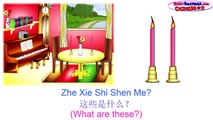 “In the Dining Room” (Chinese Lesson 14) CLIP - Learn Chinese in 1 Minute, American Preschool 孩子-0BRZsD_POgs