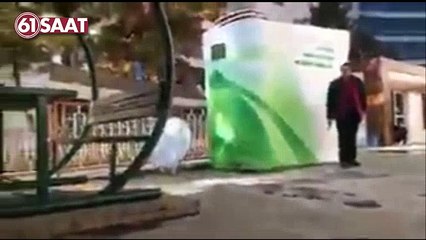 Gaziantep'te çatışma anı kamerada (10.01.2017)