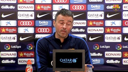 Luis Enrique: “El marcador convierte el partido de vuelta en muy atractivo”